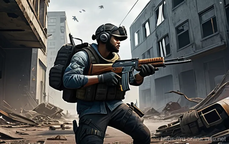 H1Z1과 배틀그라운드의 차이 - A vivid dual-panel artwork showcasing the contrasting gameplay philosophies of two battle royale gam...